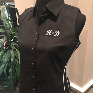 Harley Davidson sleeveless shirt